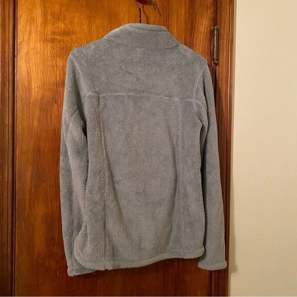 Patagonia Re-Tool Snap T Fleece Pullover Jacket Light Gray Cream Cozy Medium - Picture 7 of 8